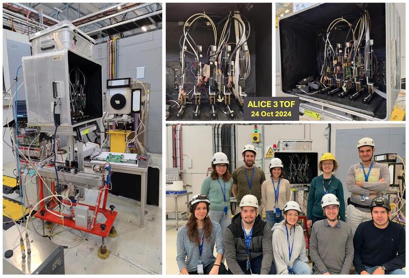 ALICE 3 TOF testbeam