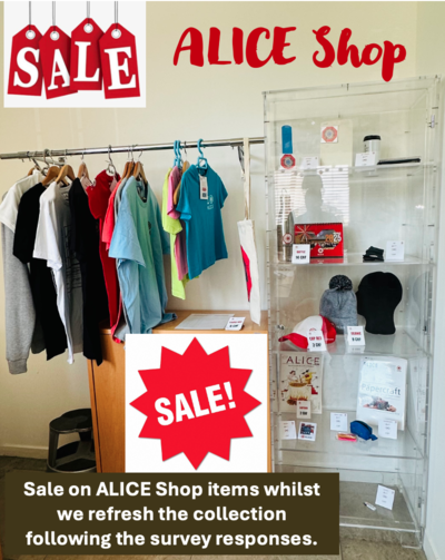 ALICE shop