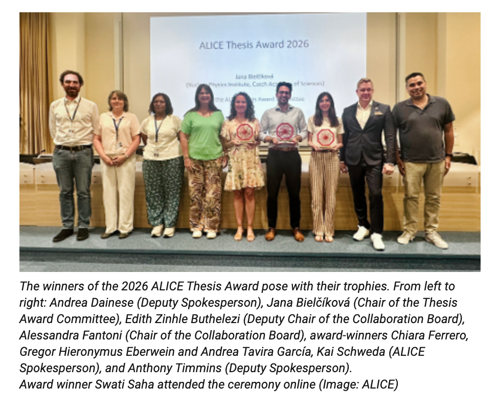 ALICE Thesis Award