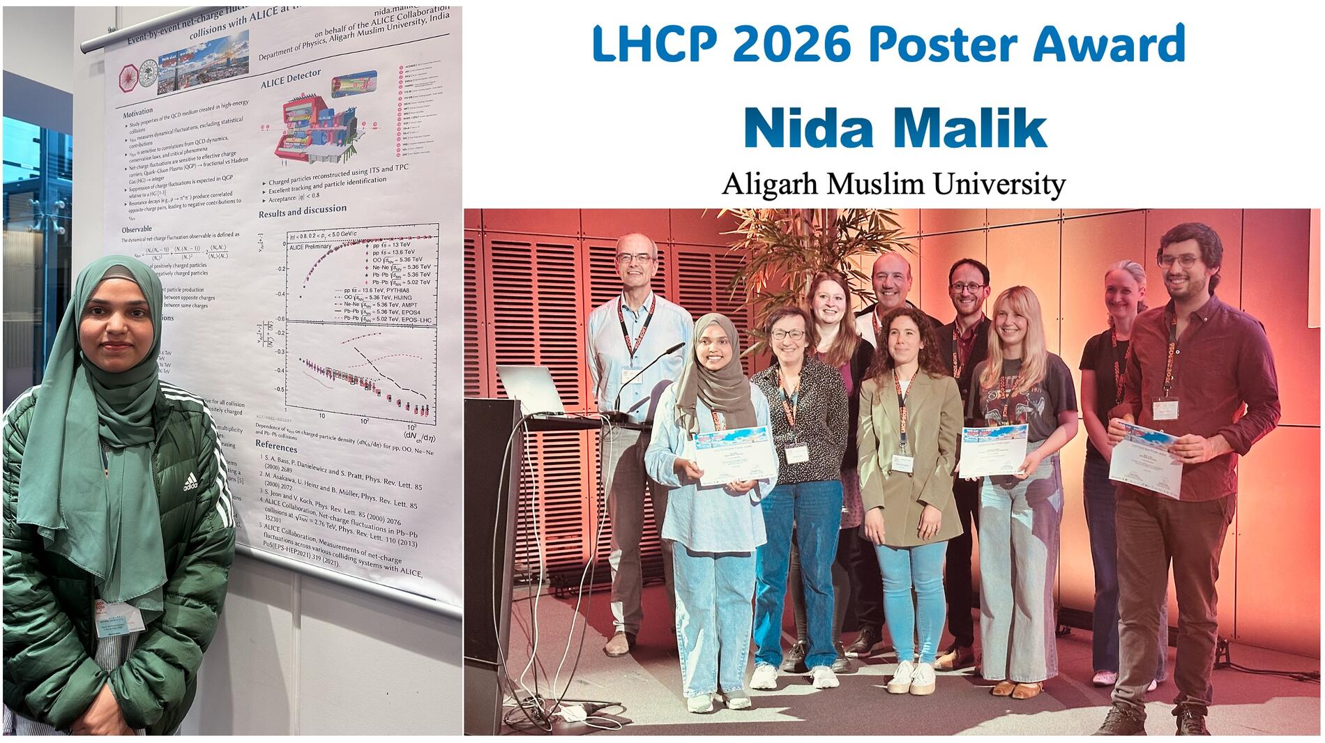 Poster Award in LHCP2026