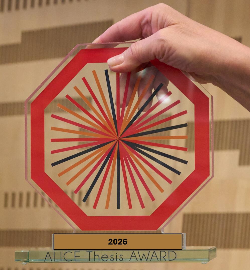 ALICE Thesis Award 2026