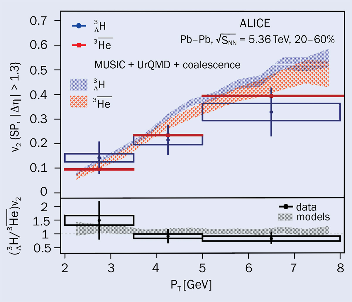 hypernuclei flow